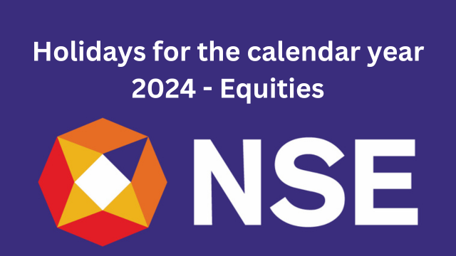 Nse Holidays 2024 Calendar 1 nse holiday moneyphobia