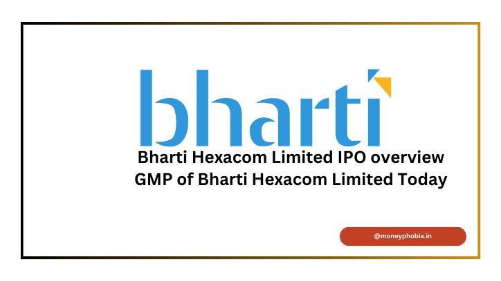 Bharti Hexacom Limited IPO Banner featuring issue size, GMP, issue price, and key details.