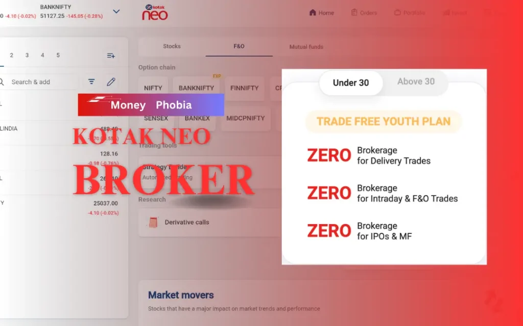 Kotak Neo Stock Broker Review 1 KOTAK NEO MONEYPHOBIA