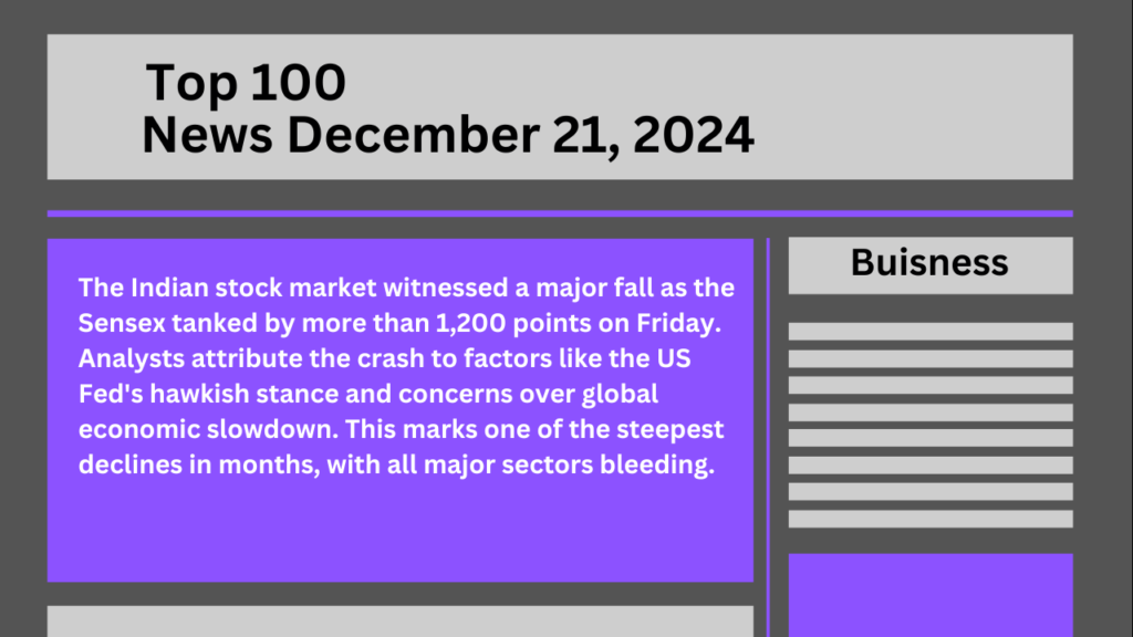 Top 10 News Stories Today   December 21, 2024