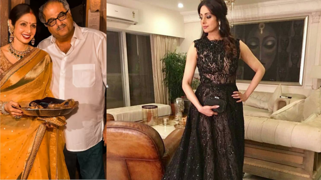 Boney Kapoor Shares Heartfelt Tribute to Sridevi Elegance and Grace of a True Queen