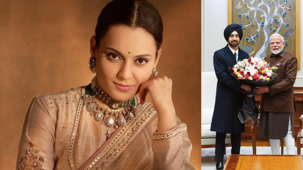 Kangana Ranaut Talks About PM Modi’s Meeting With Diljit Dosanjh “What’s Embarrassing About It”