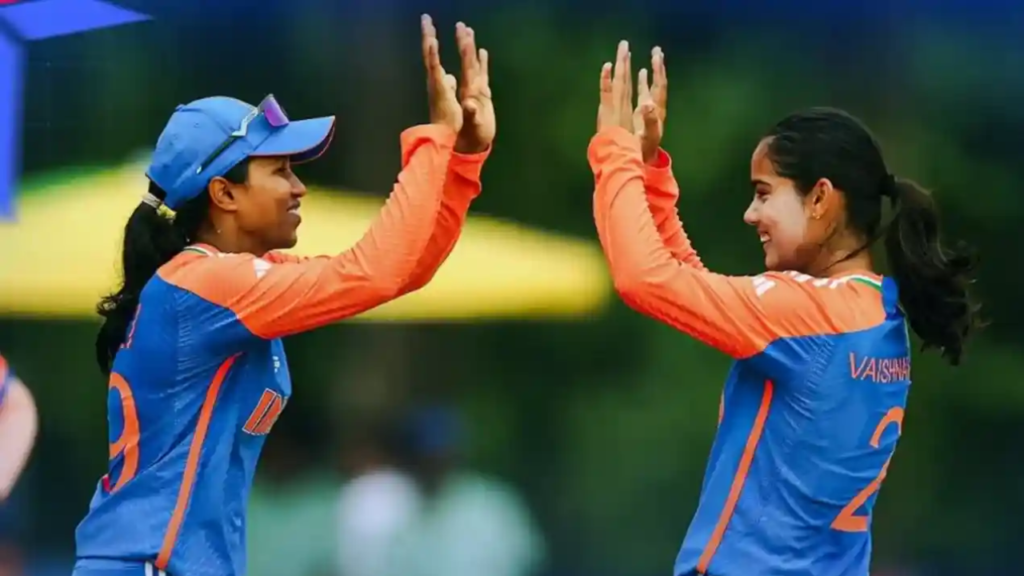 Vaishnavi Sharma's Hat Trick Helps India Secure Dominant Win Over Malaysia in U19 Women's T20 World Cup