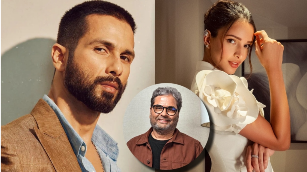 Vishal Bhardwaj’s New Film with Shahid Kapoor and Triptii Dimri Begins Shooting