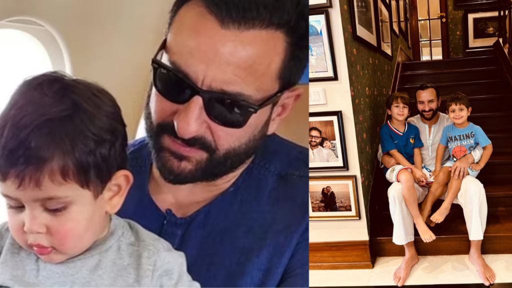 Saif Ali Khan’s Son Jeh Gives Him a Plastic Sword for Protection After Attack