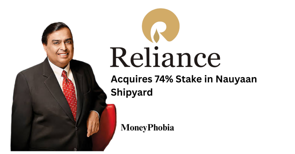 Mukesh Ambani led Reliance Industries acquires 74% stake in Nauyaan Shipyard for Rs 383 crore, expanding its green energy initiatives.