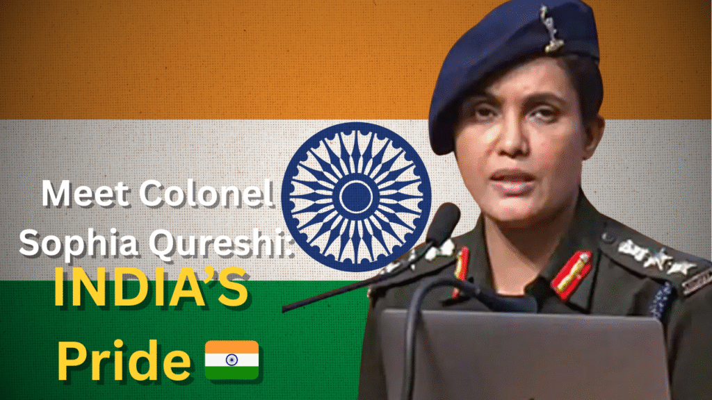 Meet Colonel Sophia Qureshi