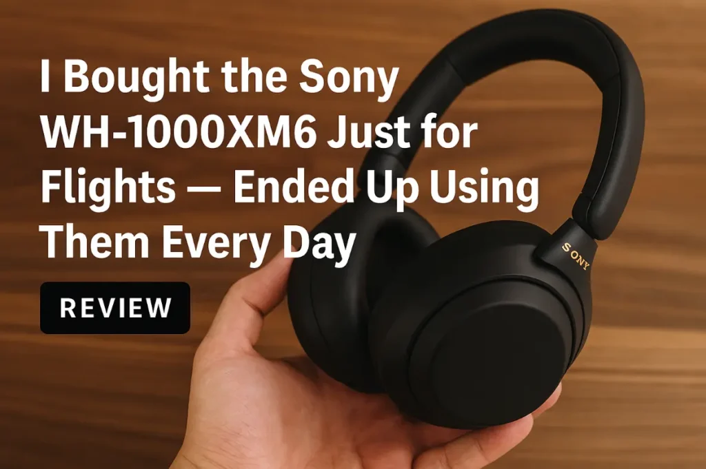 Sony WH-1000XM6 headphones review – real-life experience with premium noise cancellation