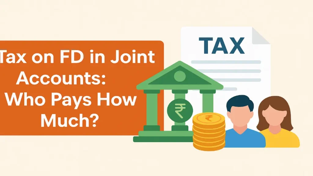 Tax on FD in Joint Accounts: Who Pays How Much? 1 Tax on FD in Joint Accounts - Who Pays How Much and Why