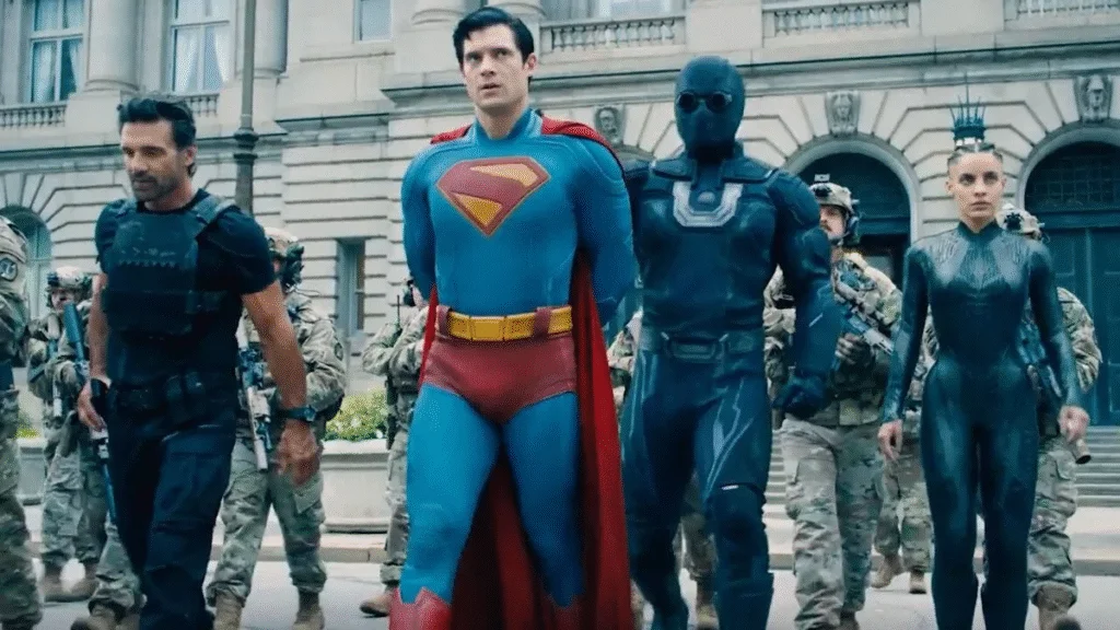 James Gunn Superman 2025 Movie Details 43 James Gunn’s Superman 2025 starring David Corenswet as Clark Kent with Krypto the Superdog