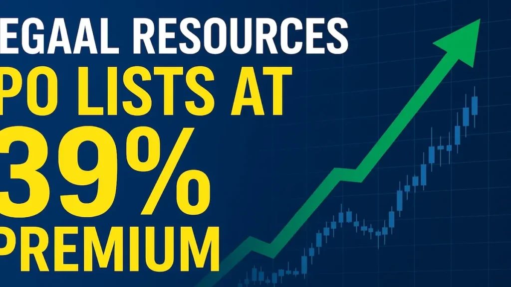 Regaal Resources Makes Strong Market Debut with 39% Premium on Listing Day 13 Regaal Resources share price IPO listing at 39 percent premium on NSE and BSE