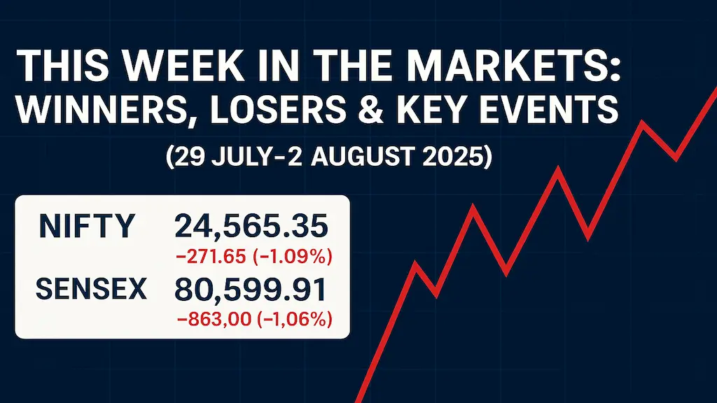 Weekly Stock Market Wrap for Sensex and Nifty from 29 July to 2 August 2025